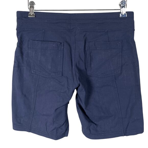 Athleta Size Medium Nylon Blue Shorts Women's Shorts - Picture 2 of 8